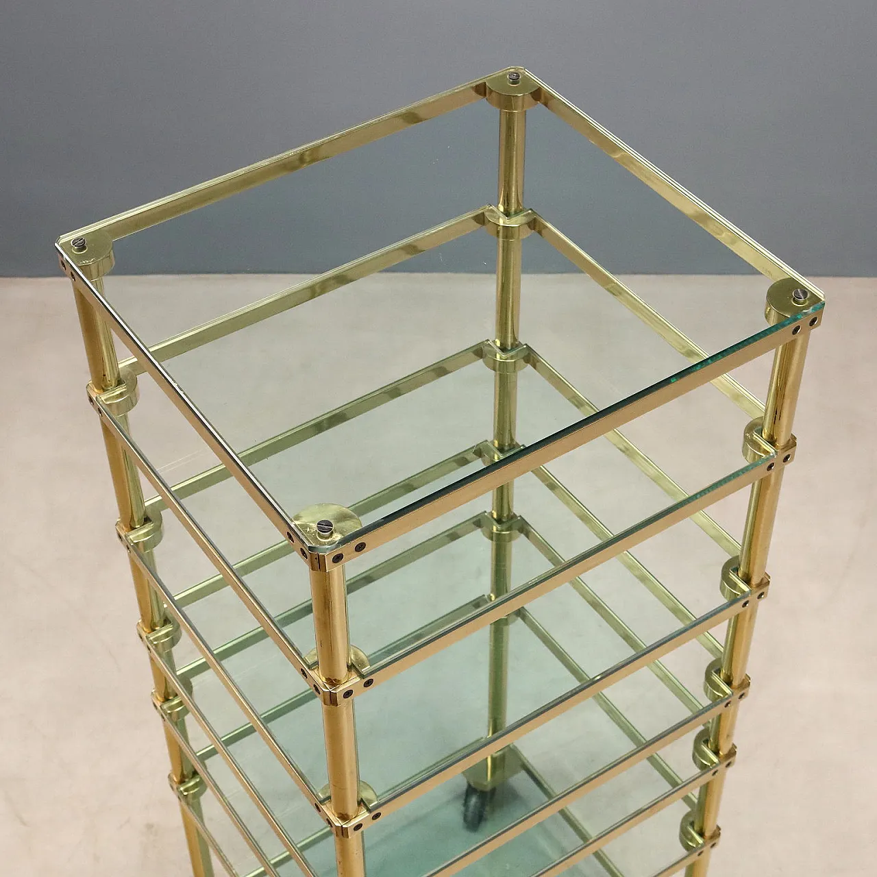 Glass display, 1980s 8