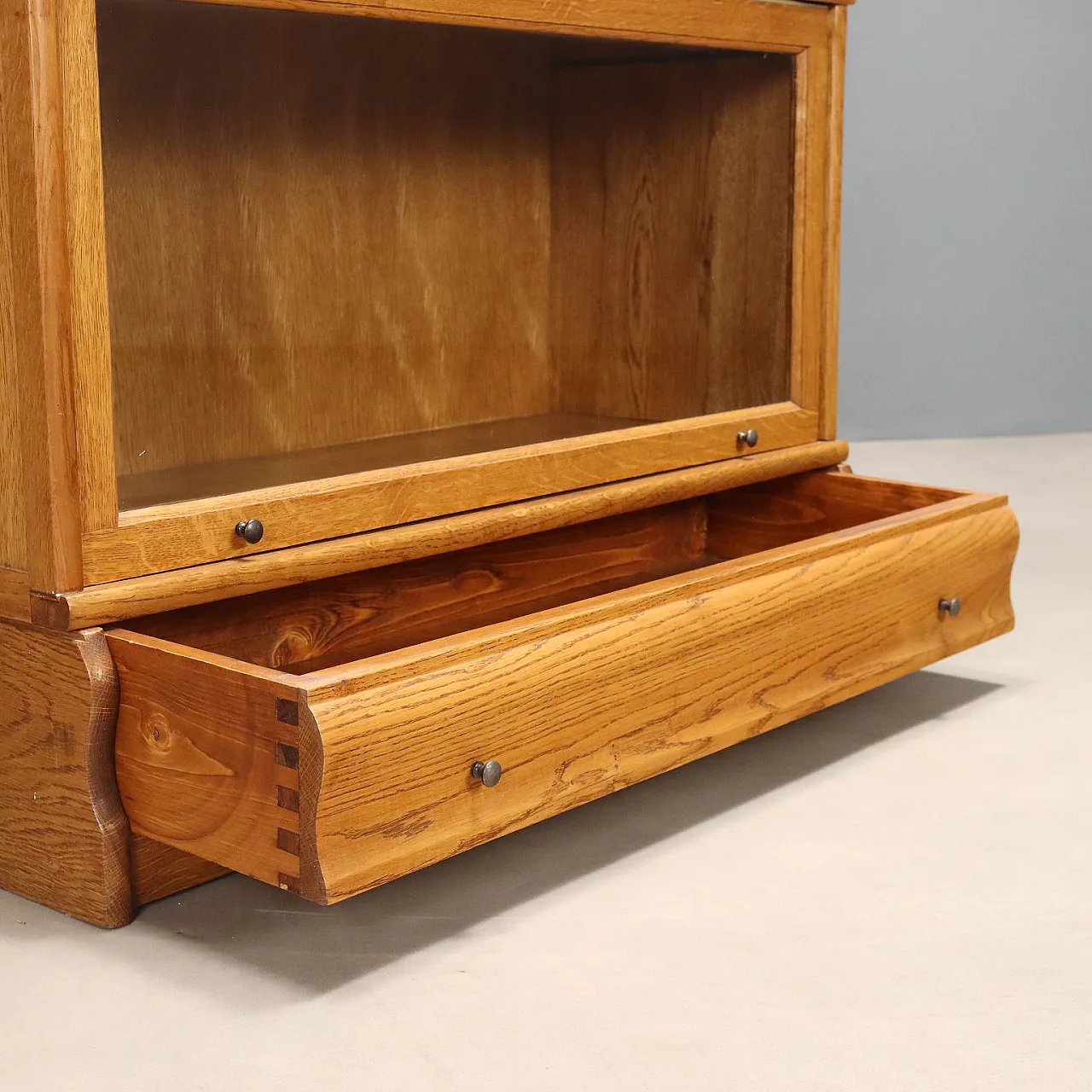 Barrister bookcase in oak, 20th century 5