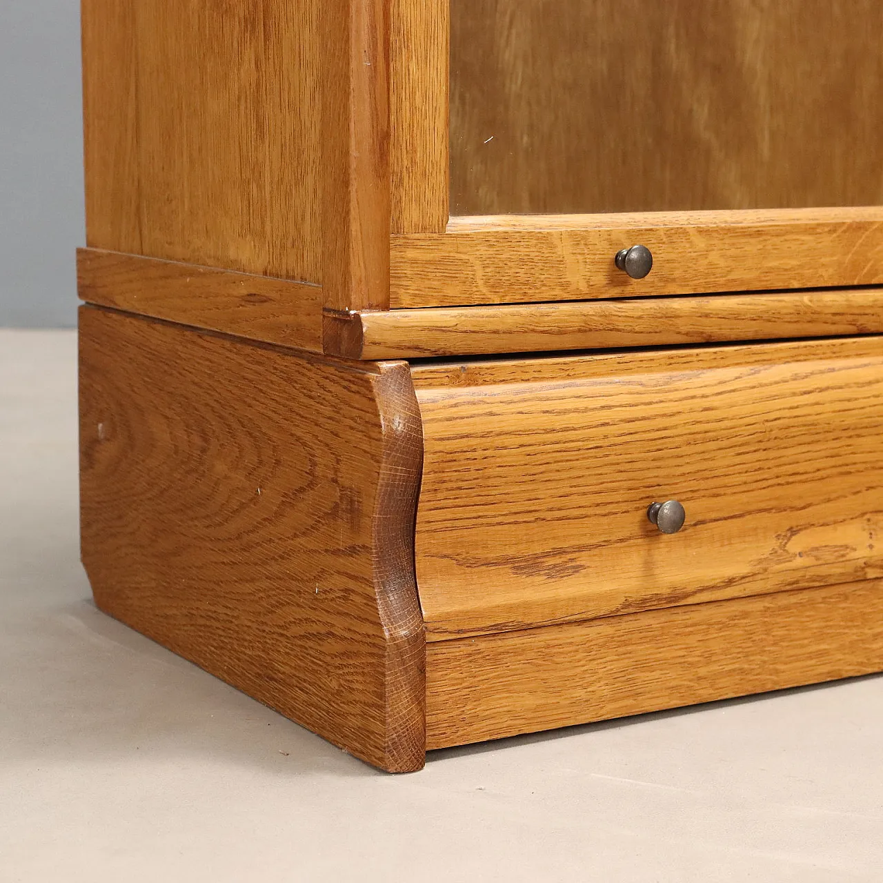 Barrister bookcase in oak, 20th century 7