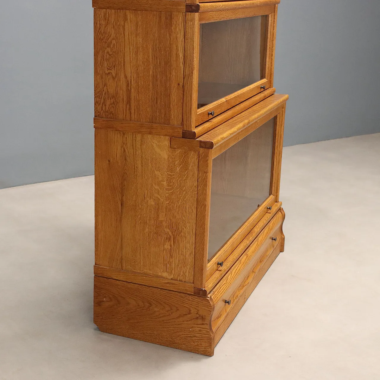 Barrister bookcase in oak, 20th century 8