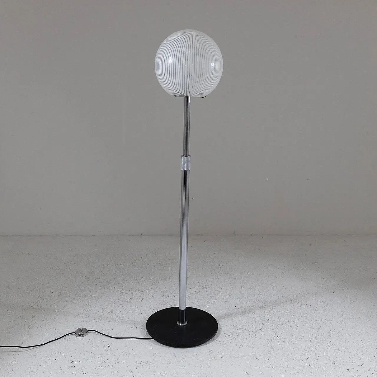 Telescopic floor lamp, Venini, 1970s 1