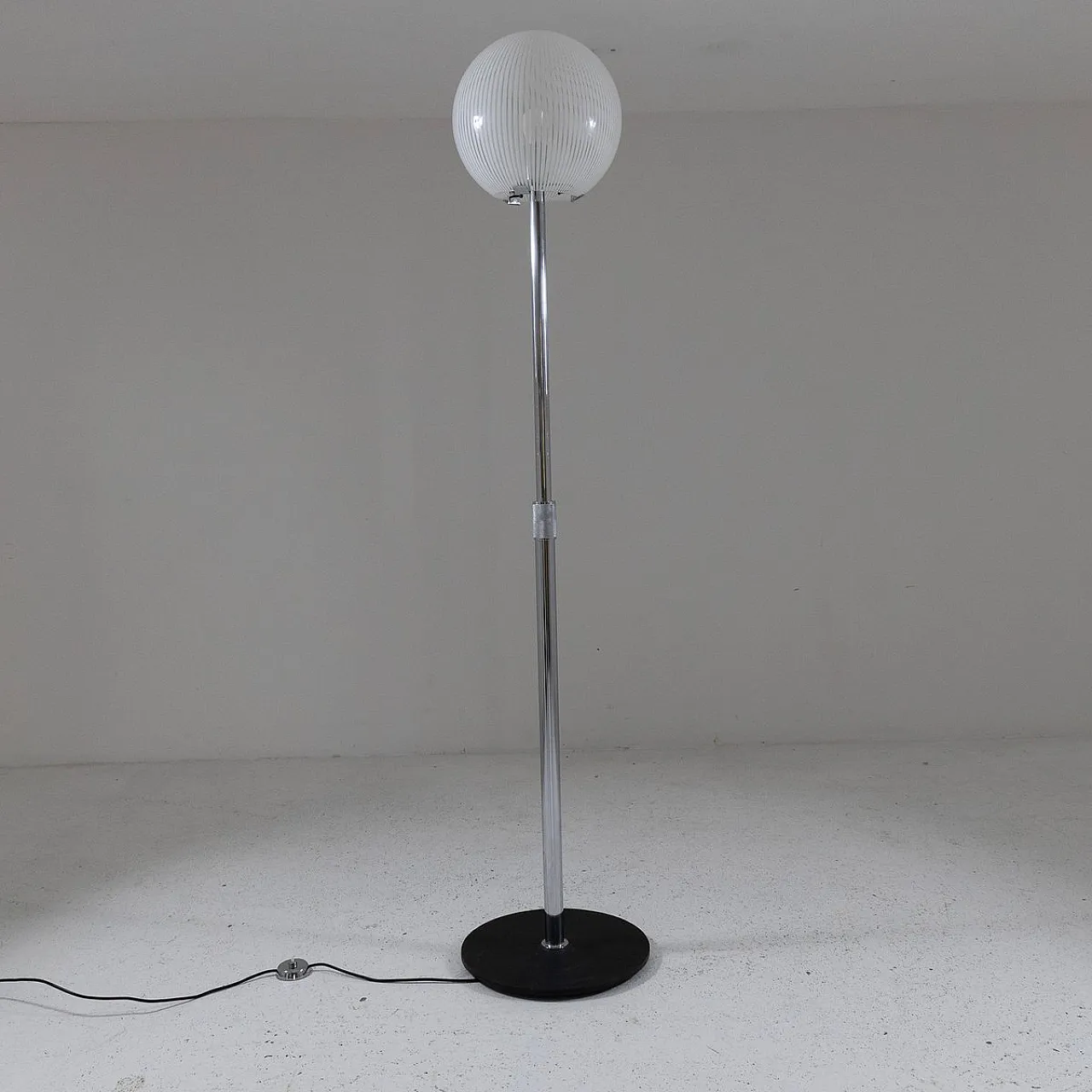 Telescopic floor lamp, Venini, 1970s 3