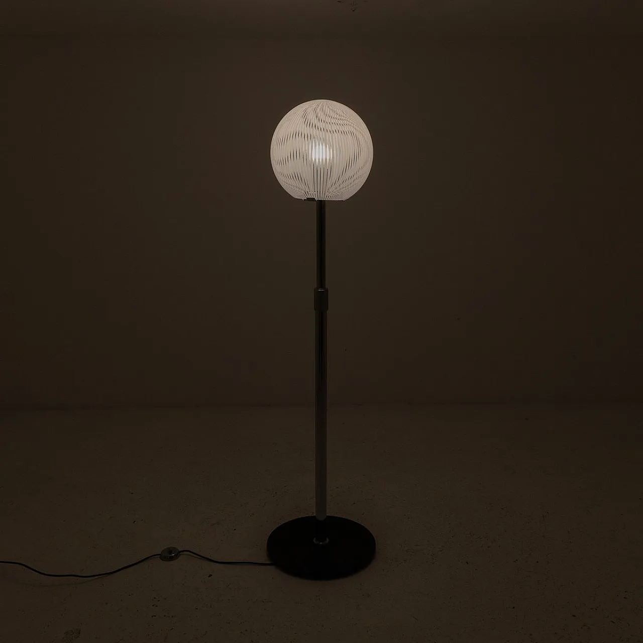 Telescopic floor lamp, Venini, 1970s 6