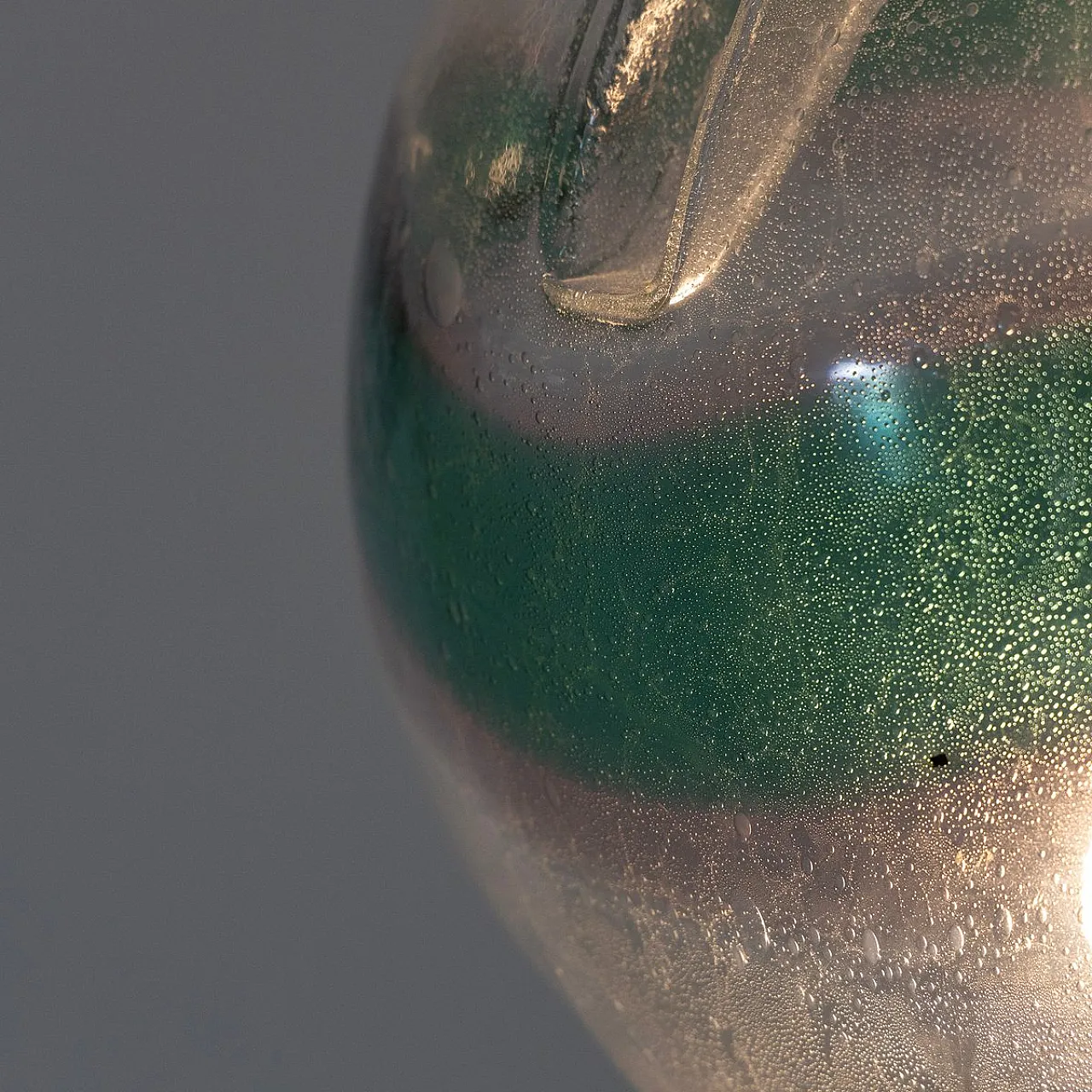 Floor lamp with marble and Murano glass base, 1950s 7