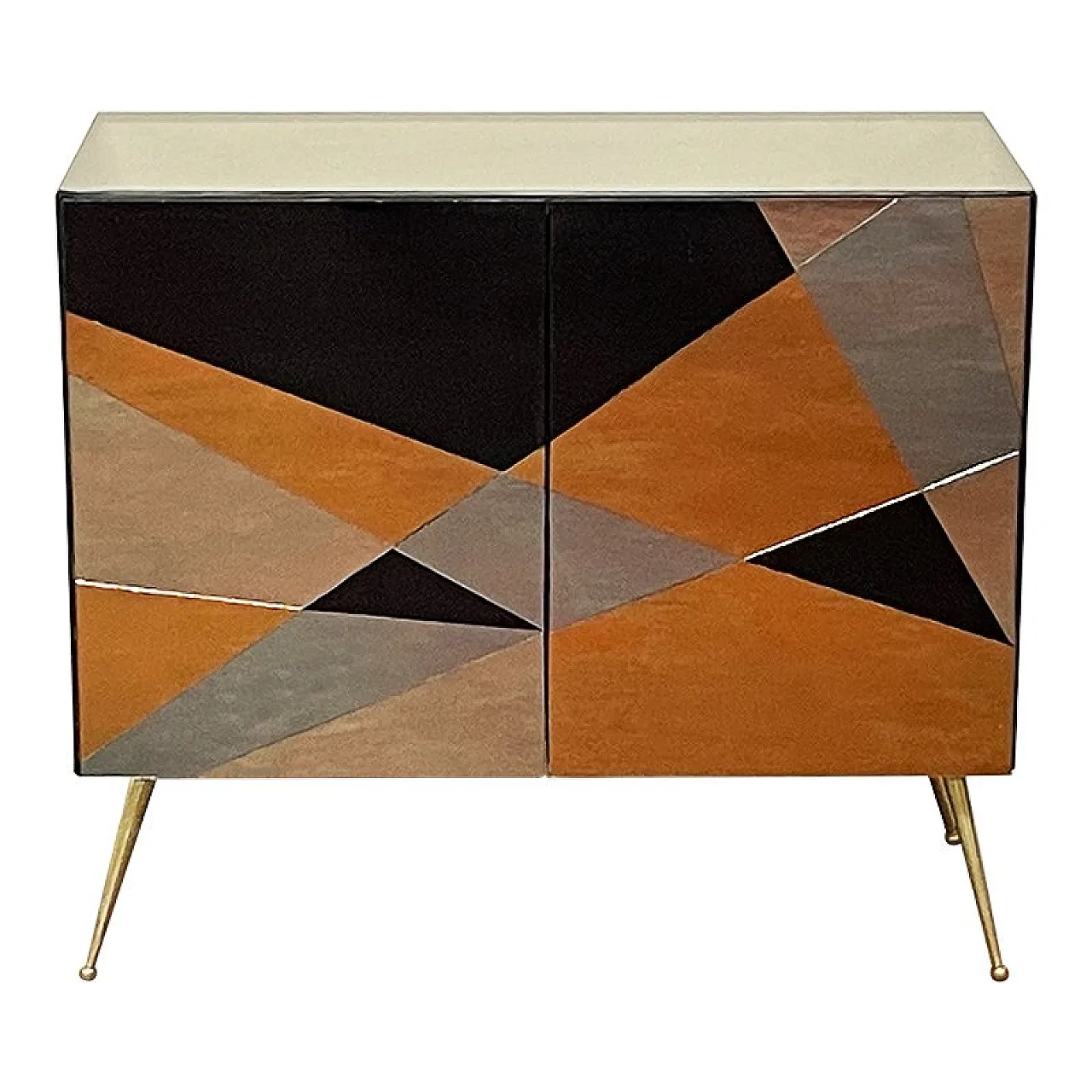Sideboard with 2 mirrored doors 1