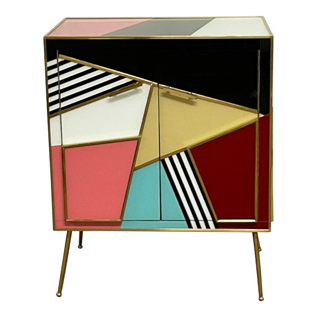 Sideboard with two glass doors 1