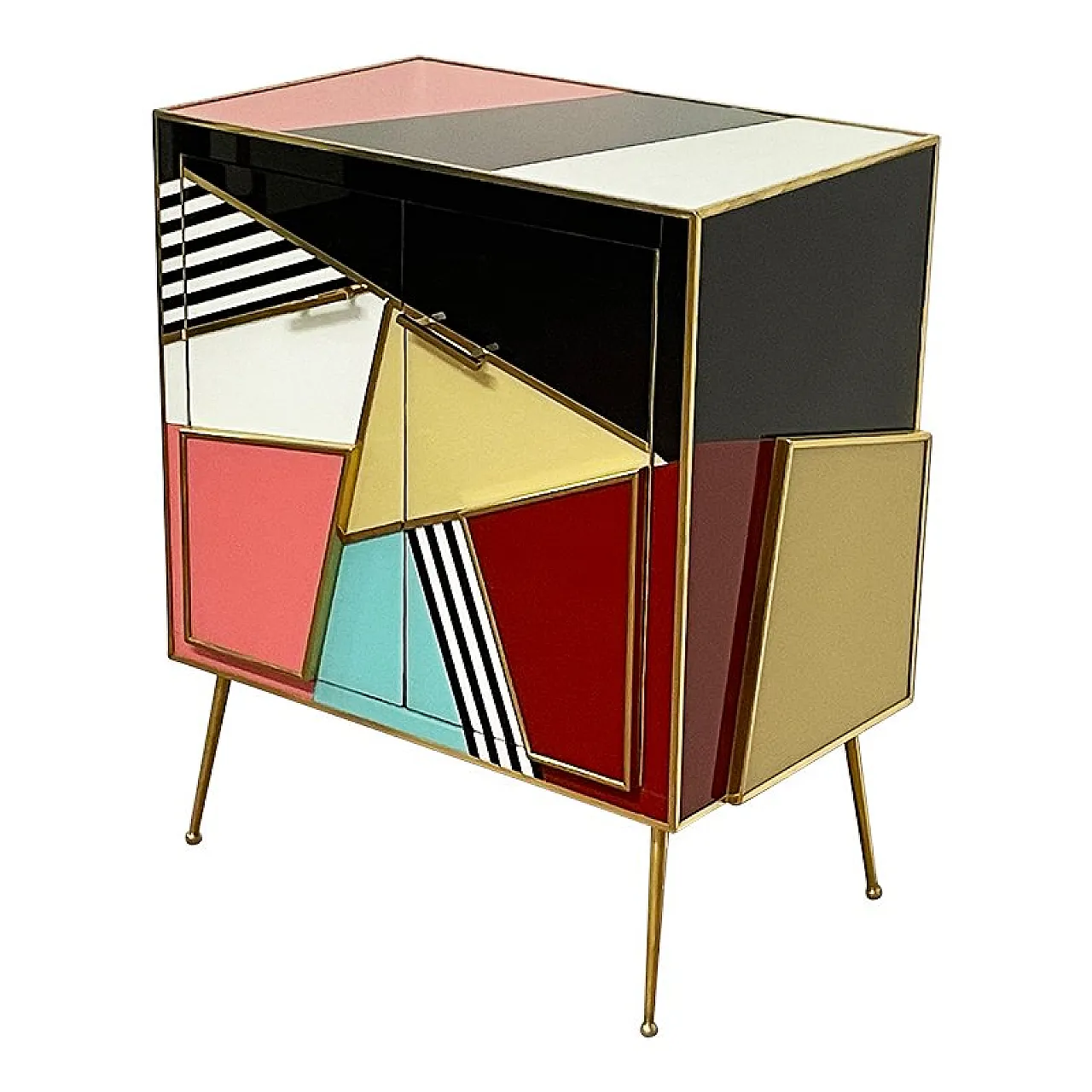 Sideboard with two glass doors 3