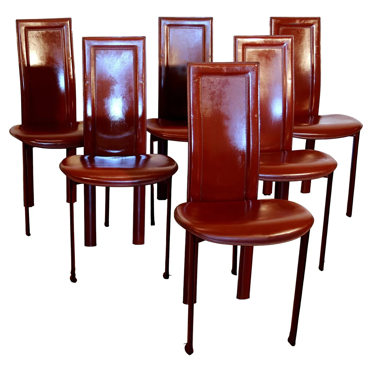 6 Sedie da pranzo Lara di G. Cattelan per Cattelan Italia, '900 1