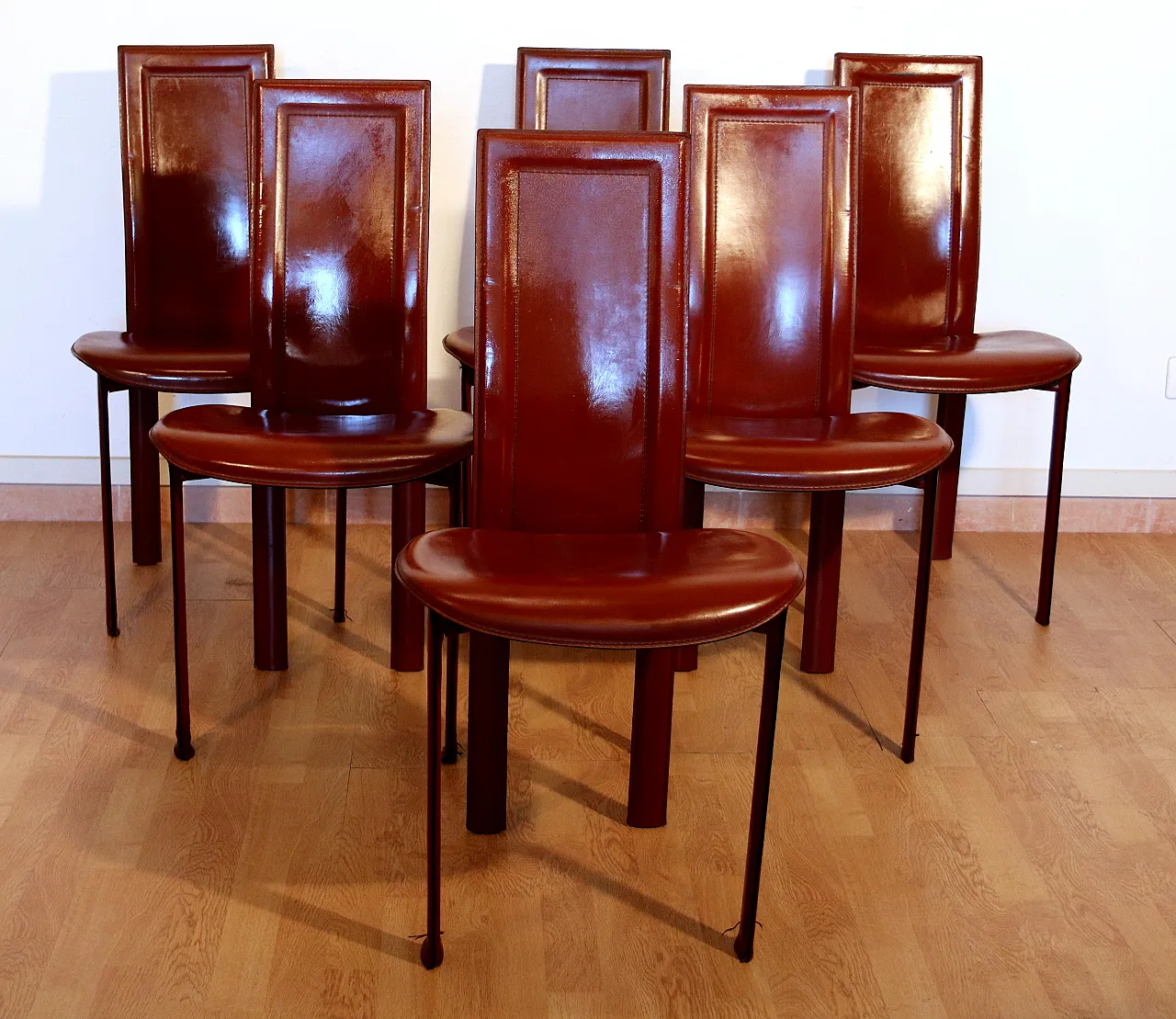 6 Sedie da pranzo Lara di G. Cattelan per Cattelan Italia, '900 3