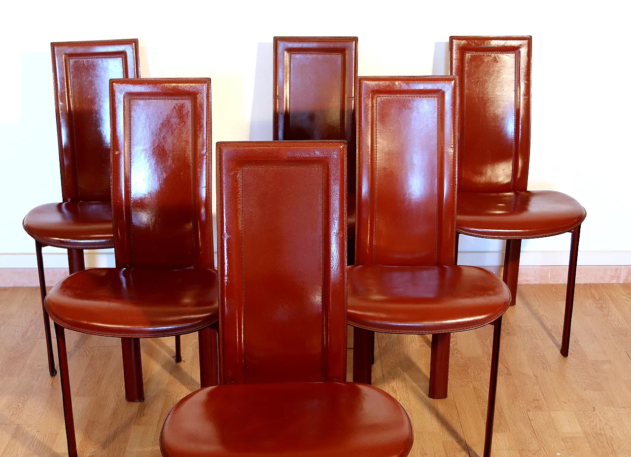6 Sedie da pranzo Lara di G. Cattelan per Cattelan Italia, '900 7