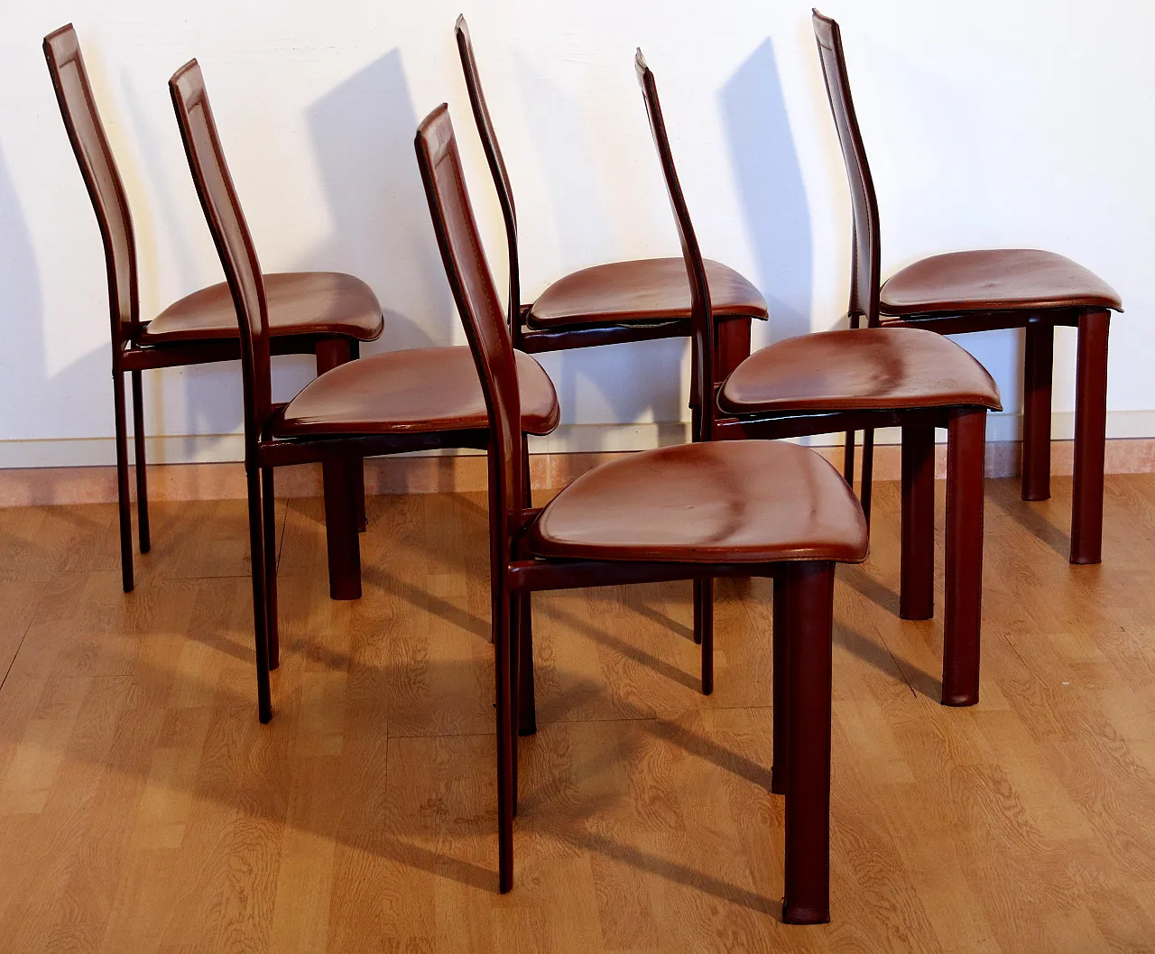 6 Sedie da pranzo Lara di G. Cattelan per Cattelan Italia, '900 9