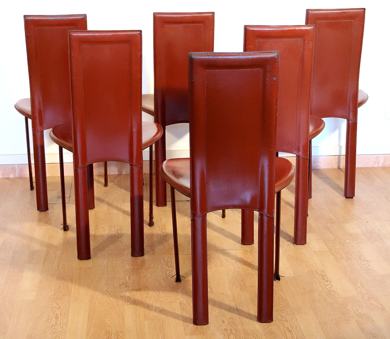 6 Sedie da pranzo Lara di G. Cattelan per Cattelan Italia, '900 10