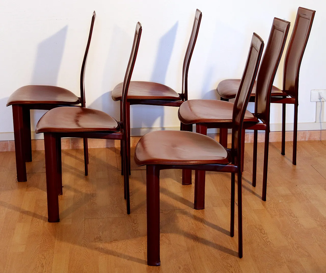 6 Sedie da pranzo Lara di G. Cattelan per Cattelan Italia, '900 11