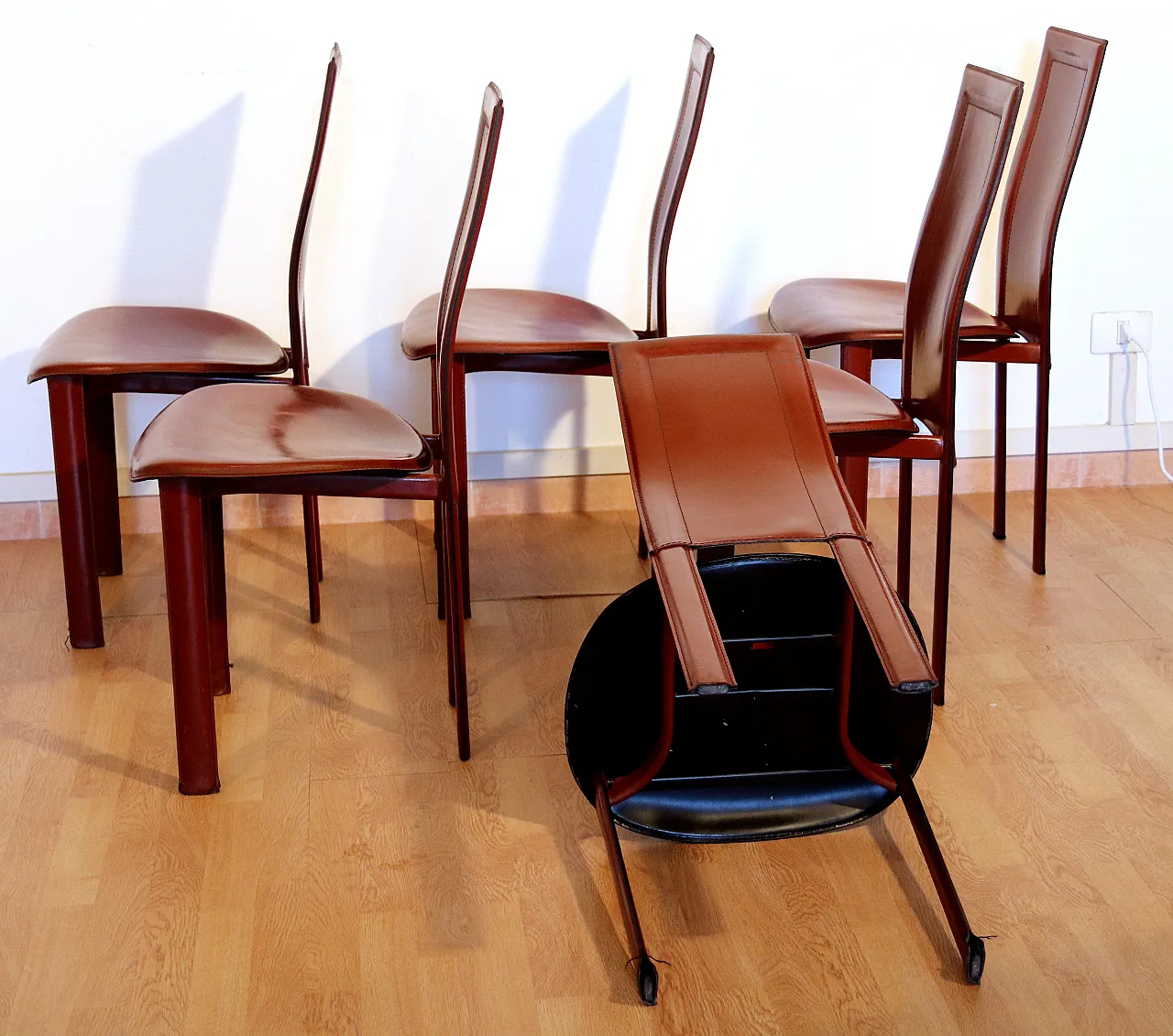 6 Sedie da pranzo Lara di G. Cattelan per Cattelan Italia, '900 14