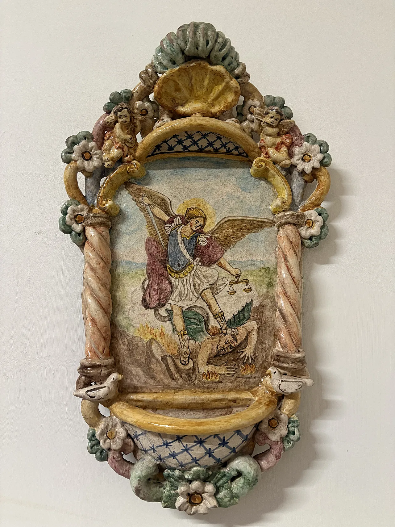 Saint Michael the Archangel stoup 1
