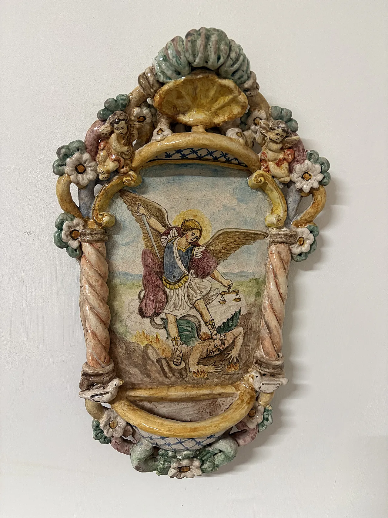 Saint Michael the Archangel stoup 3