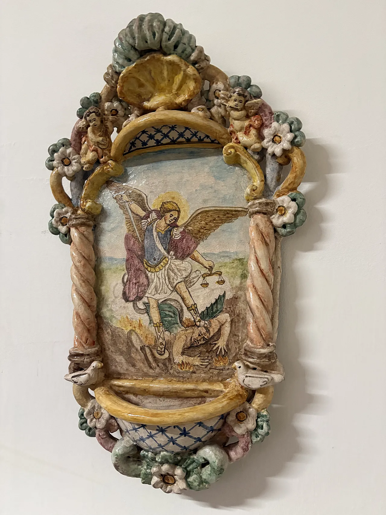 Saint Michael the Archangel stoup 5