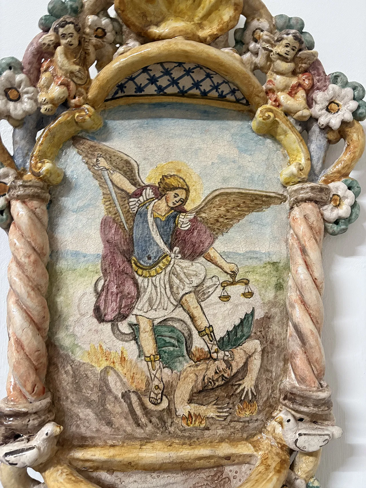 Saint Michael the Archangel stoup 7
