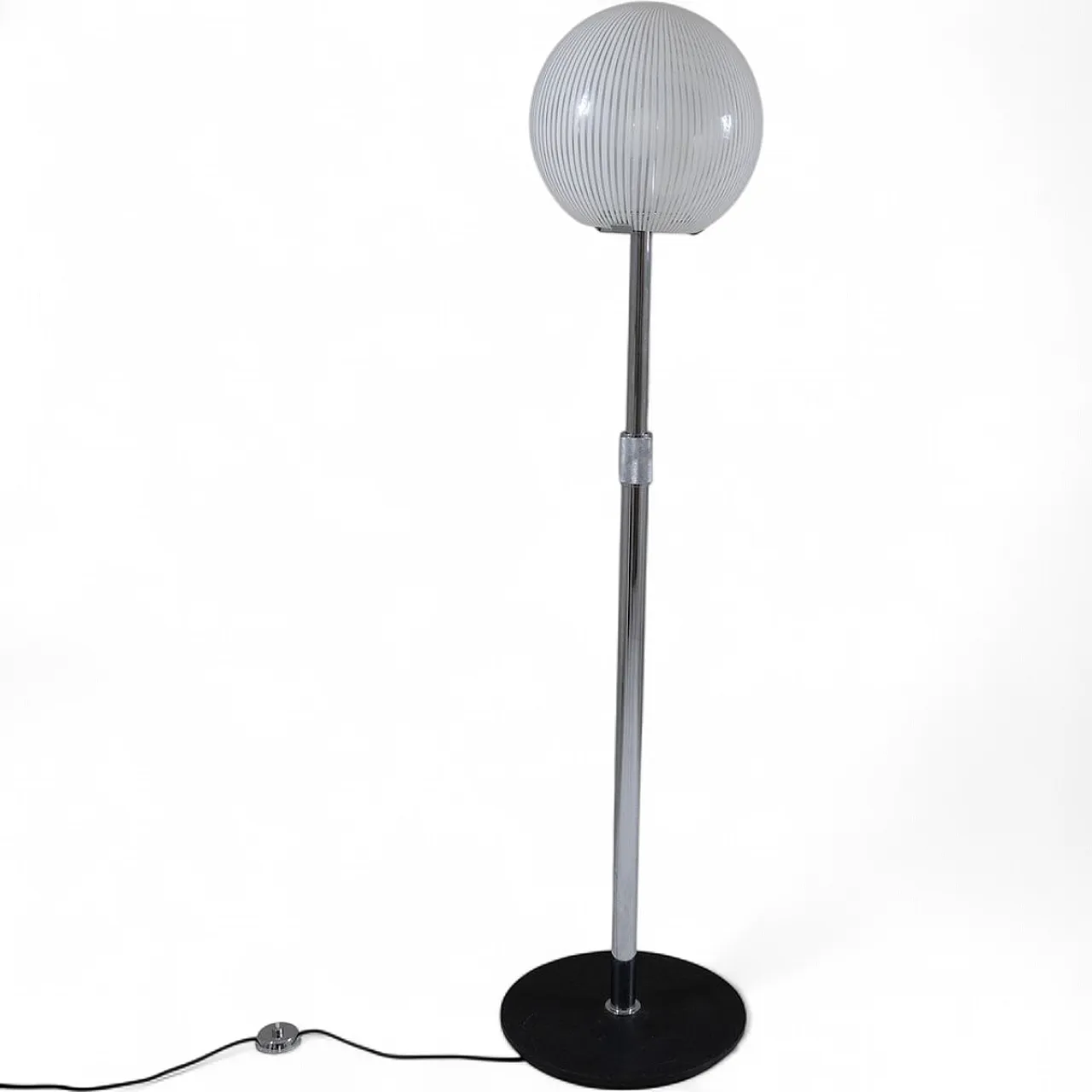 Telescopic floor lamp, Venini, 1970s 13