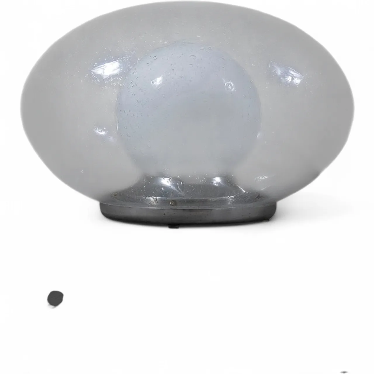 Pulegoso glass table lamp, 1960s 11