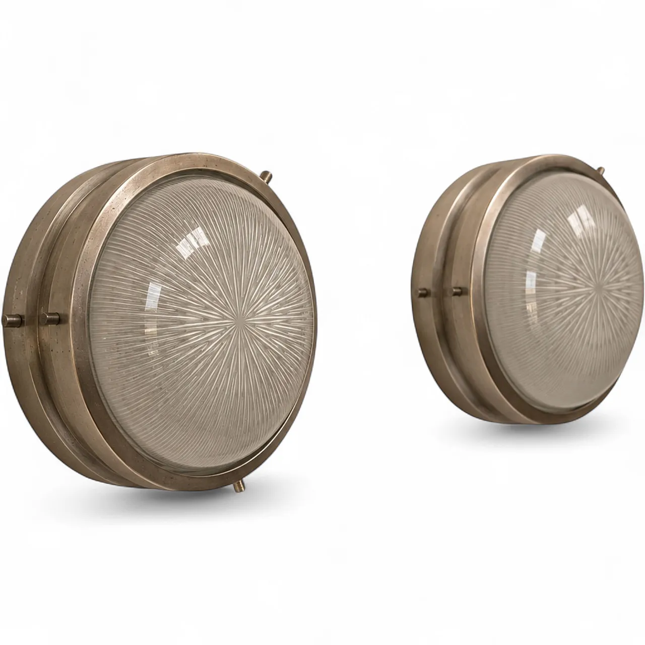 Coppia di applique Sigma di Sergio Mazza per Artemide, Italia 1960 10