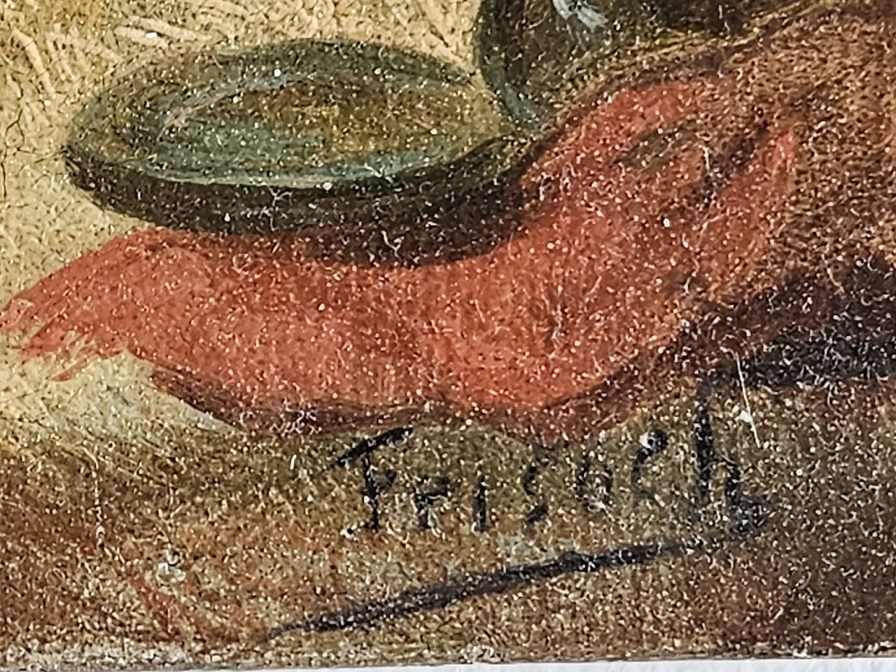 Oil painting on canvas, second half of  19th century 6