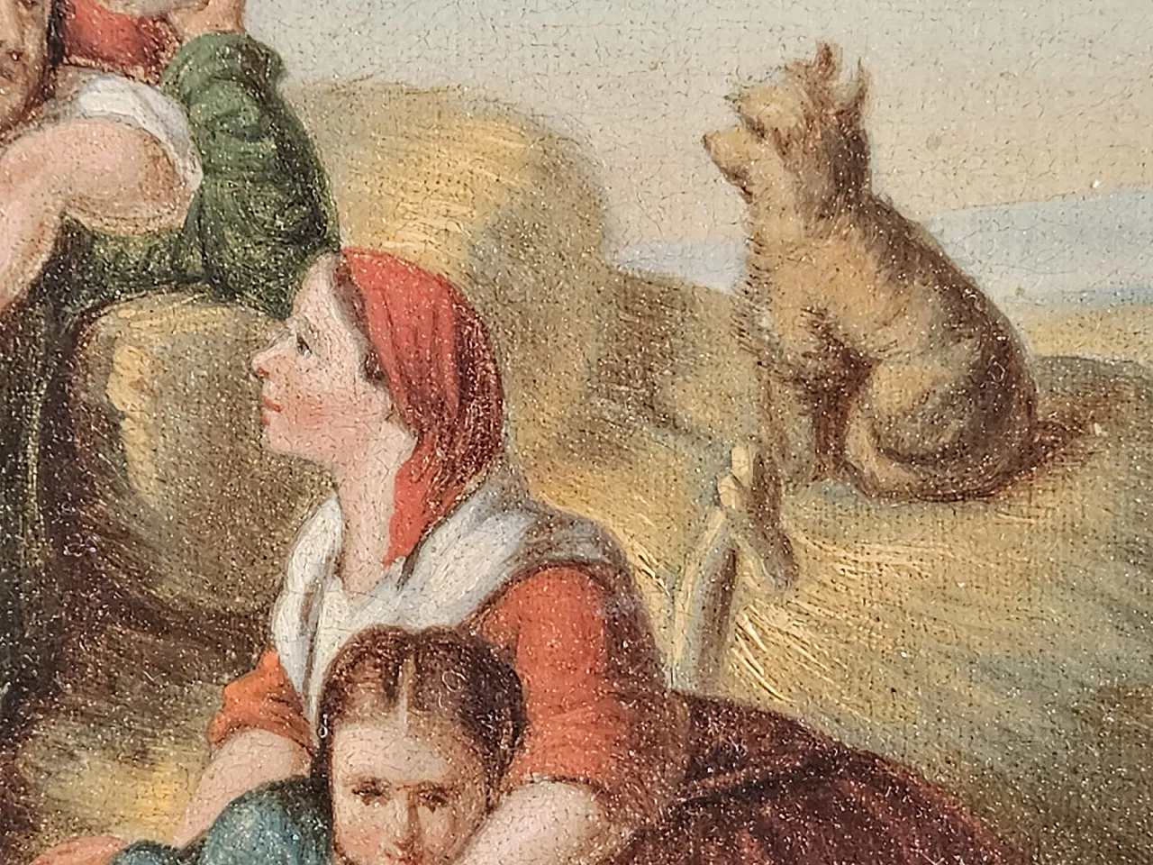 Oil painting on canvas, second half of  19th century 7