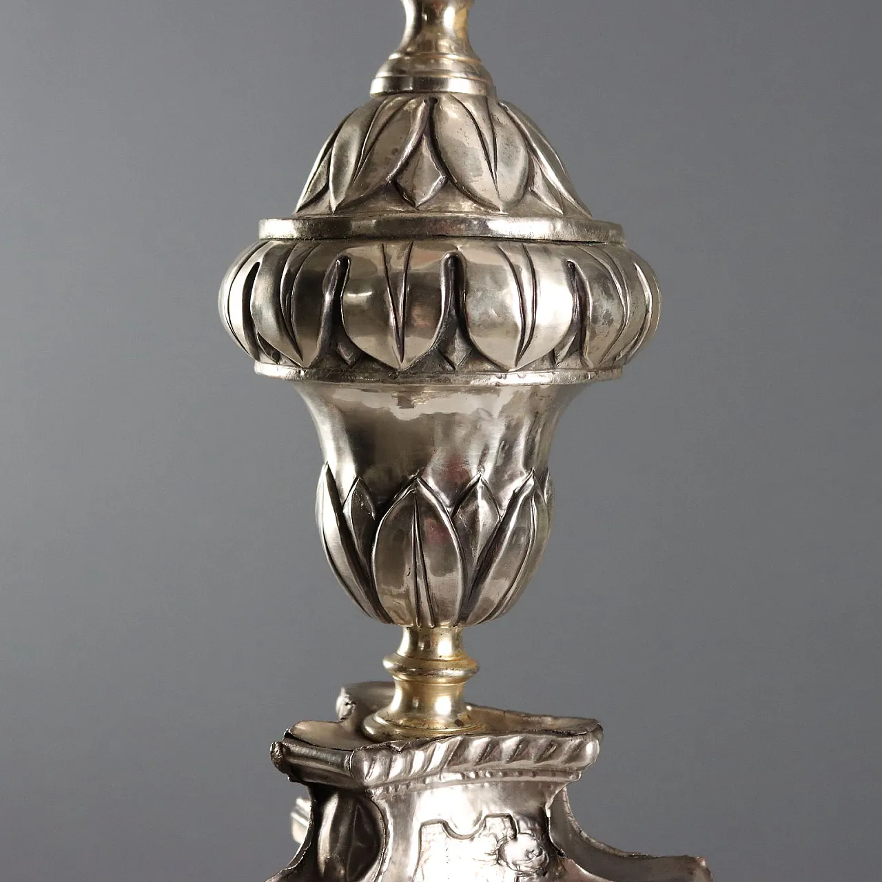 Baroque style torch holder, 20th century 6
