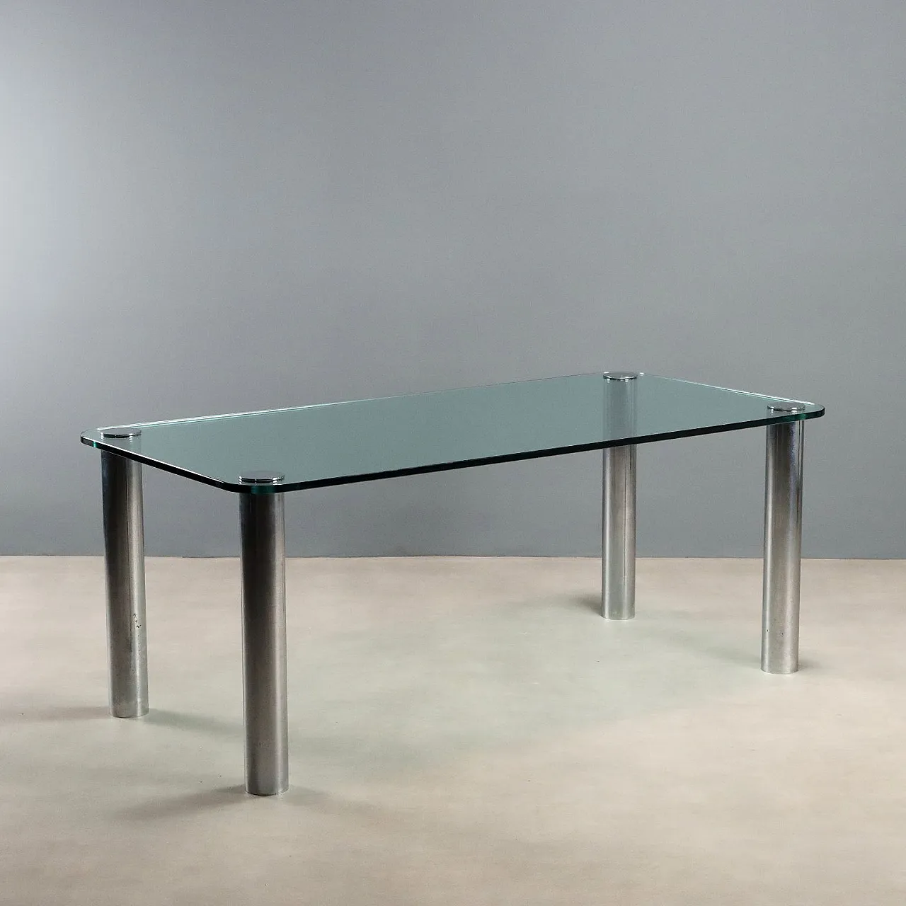 Glass table, 1970s 1