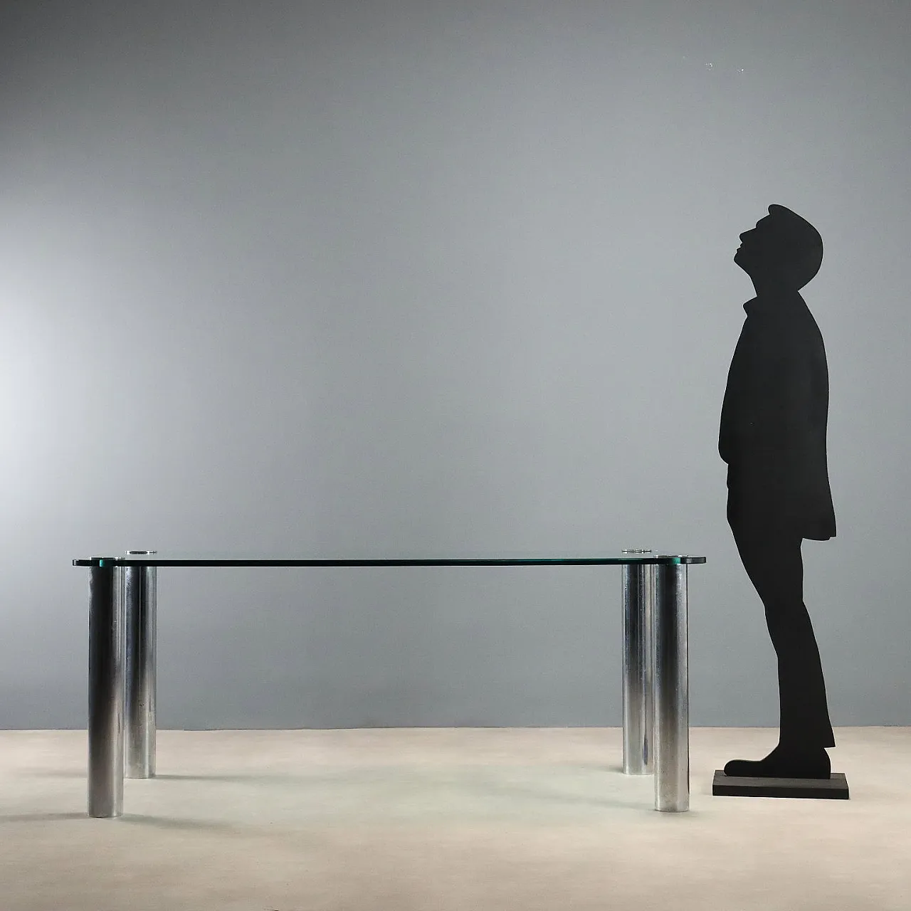 Glass table, 1970s 2