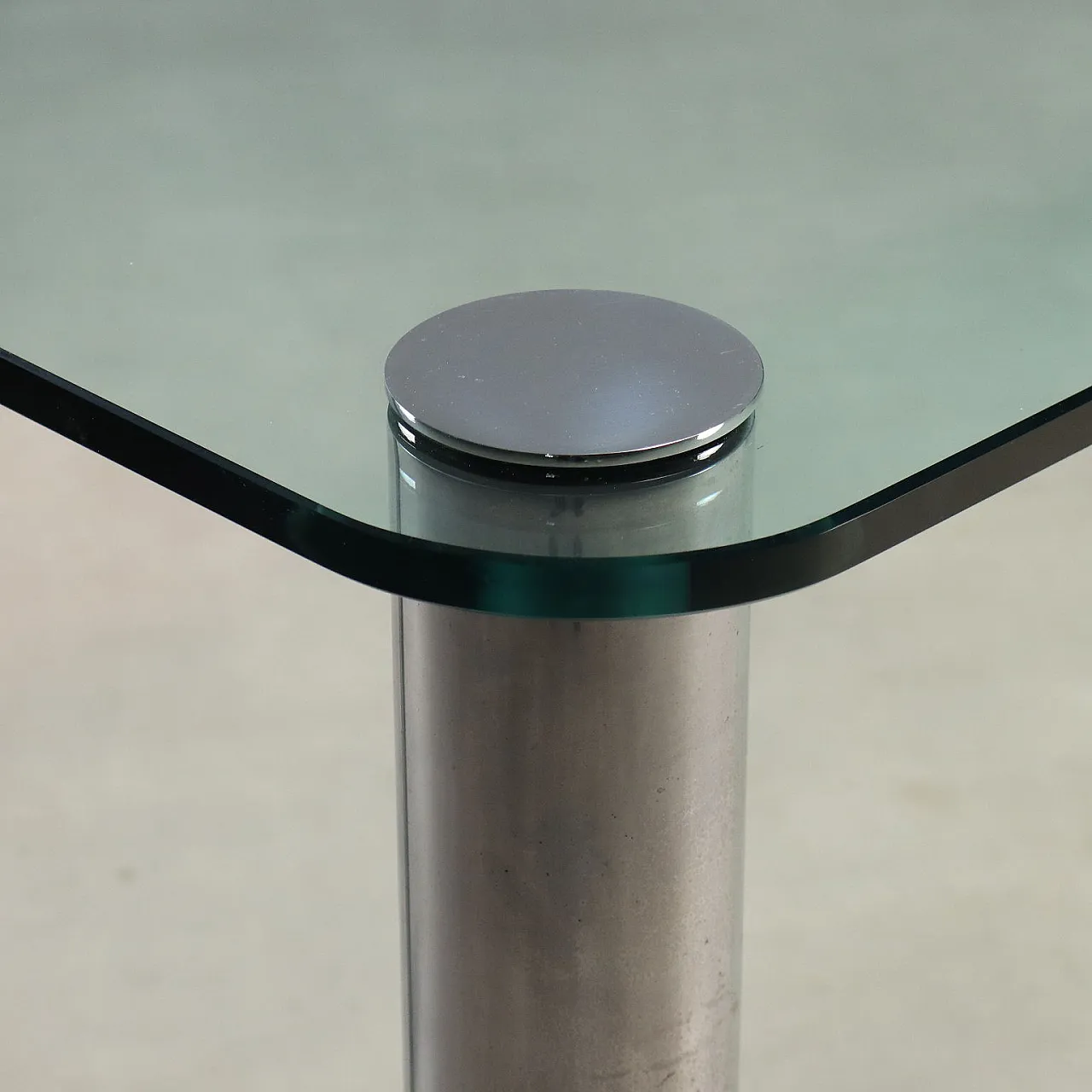 Glass table, 1970s 4