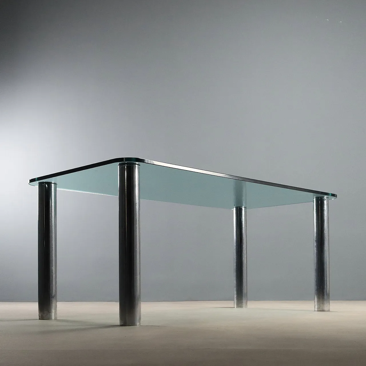 Glass table, 1970s 8