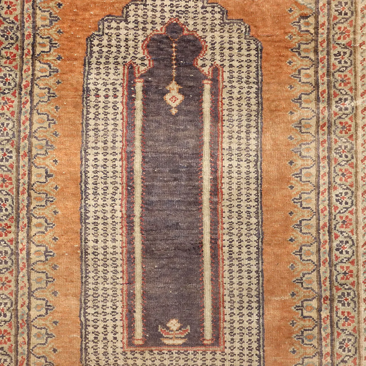 Kayseri rug in cotton and wool, 20th century 4
