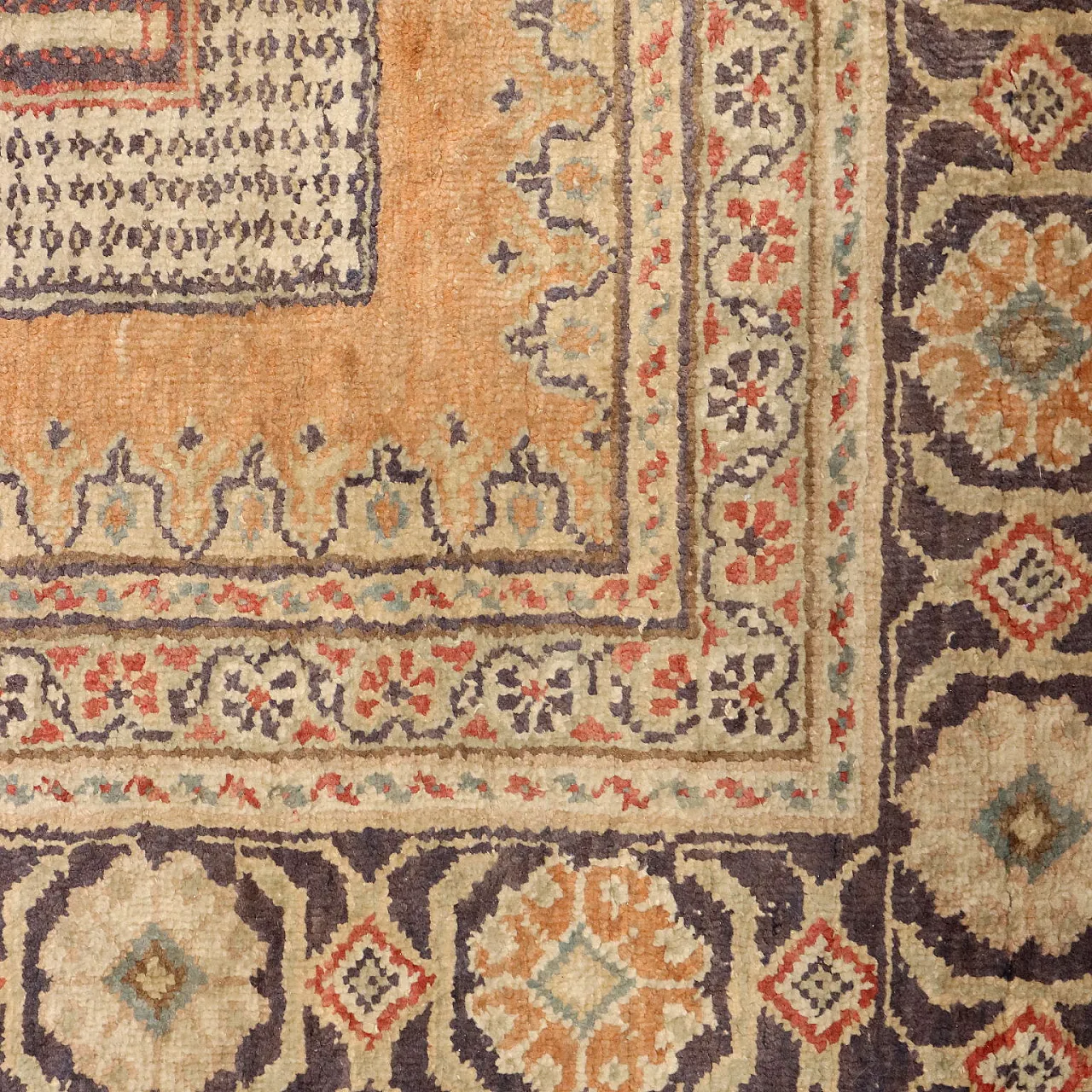 Kayseri rug in cotton and wool, 20th century 6
