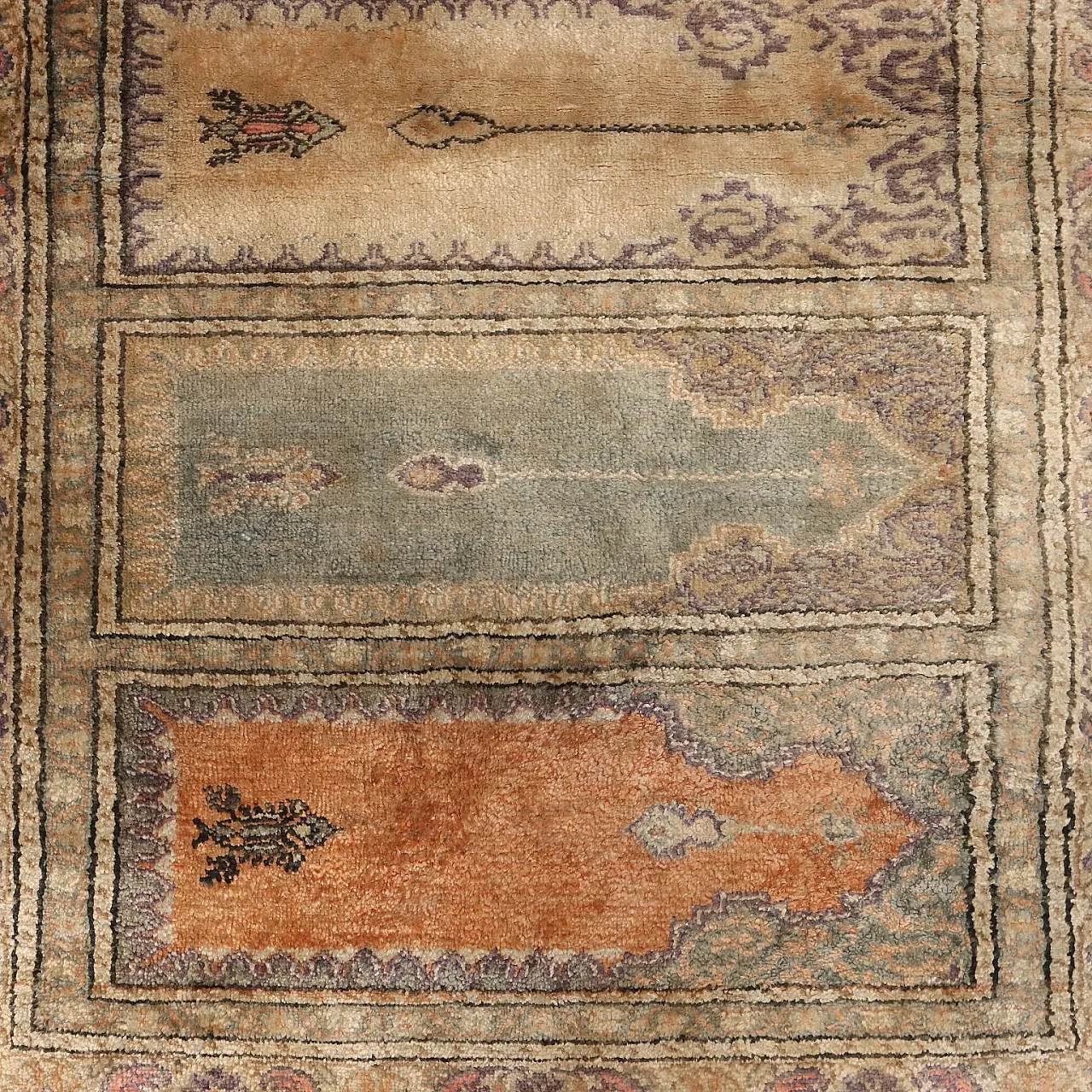 Kayseri rug in cotton and wool, 20th century 4