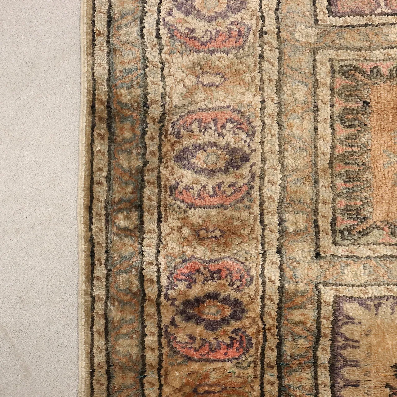 Kayseri rug in cotton and wool, 20th century 6