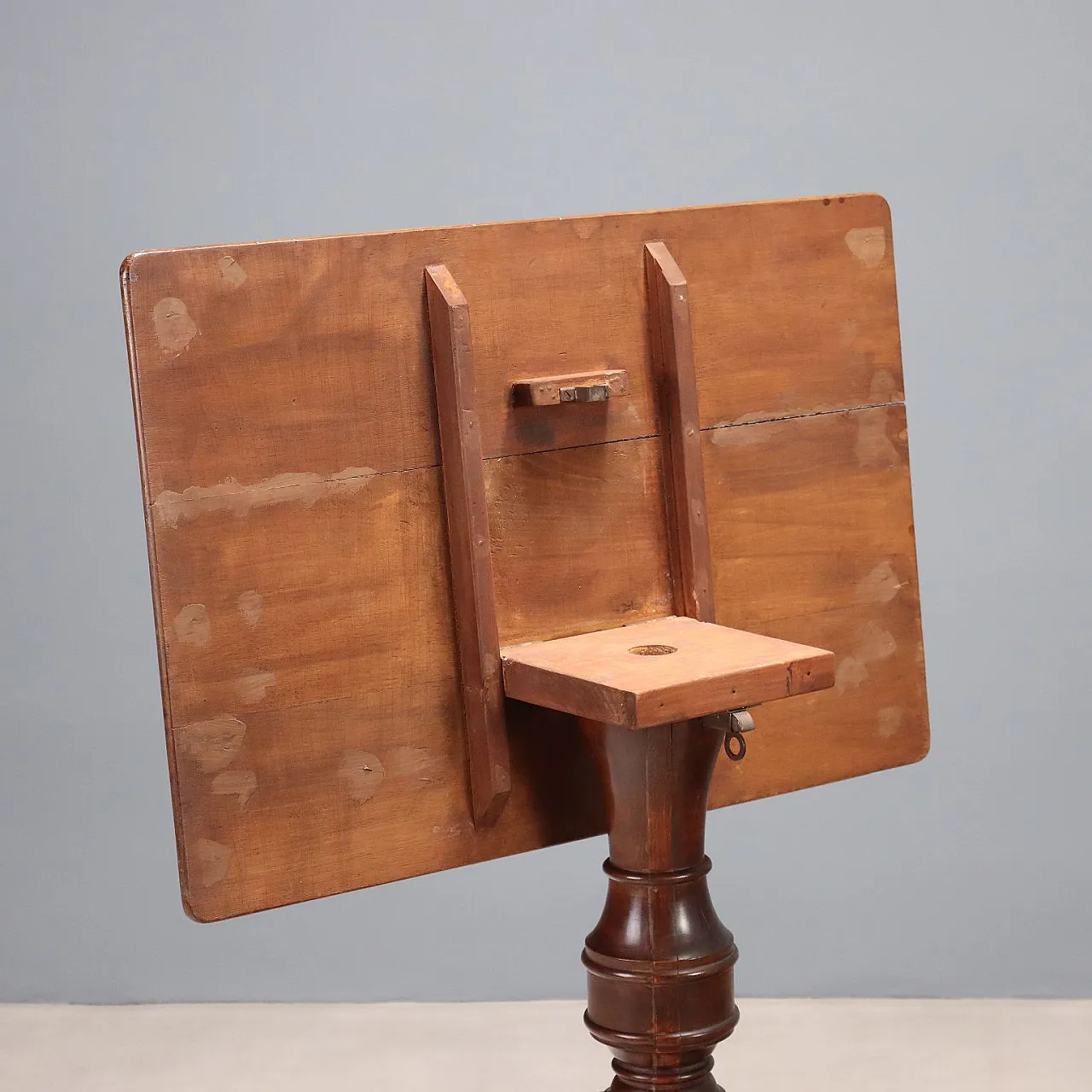 English sail coffee table in mahogany, 19th century 4