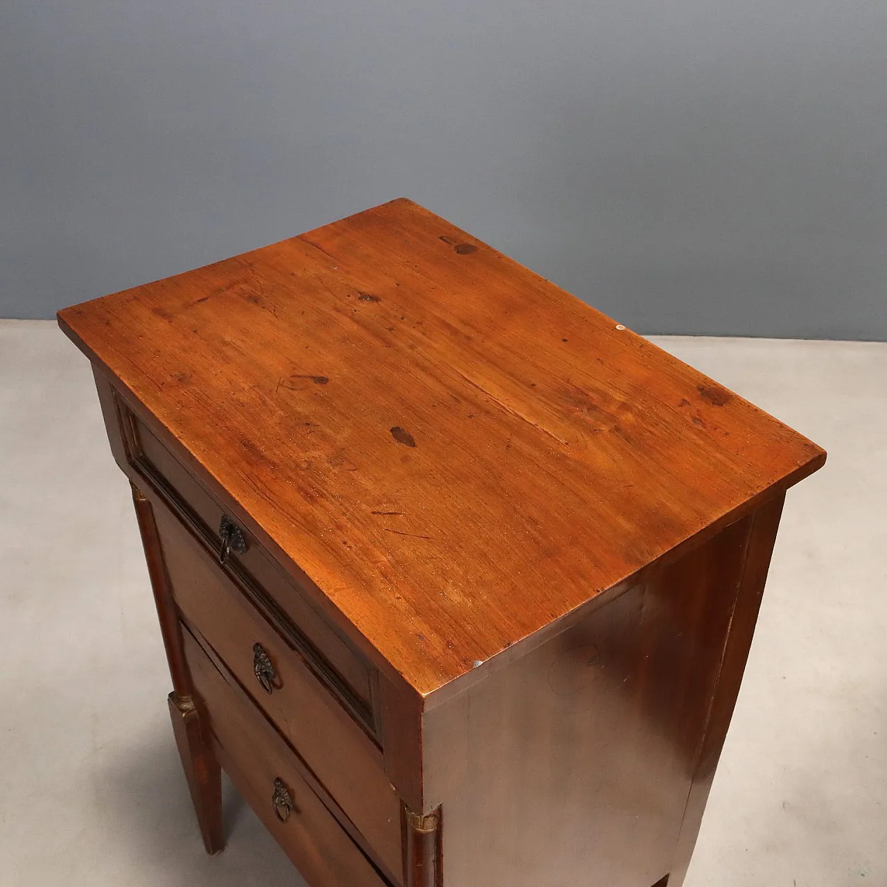 Pair of Empire bedside tables, 19th century 8