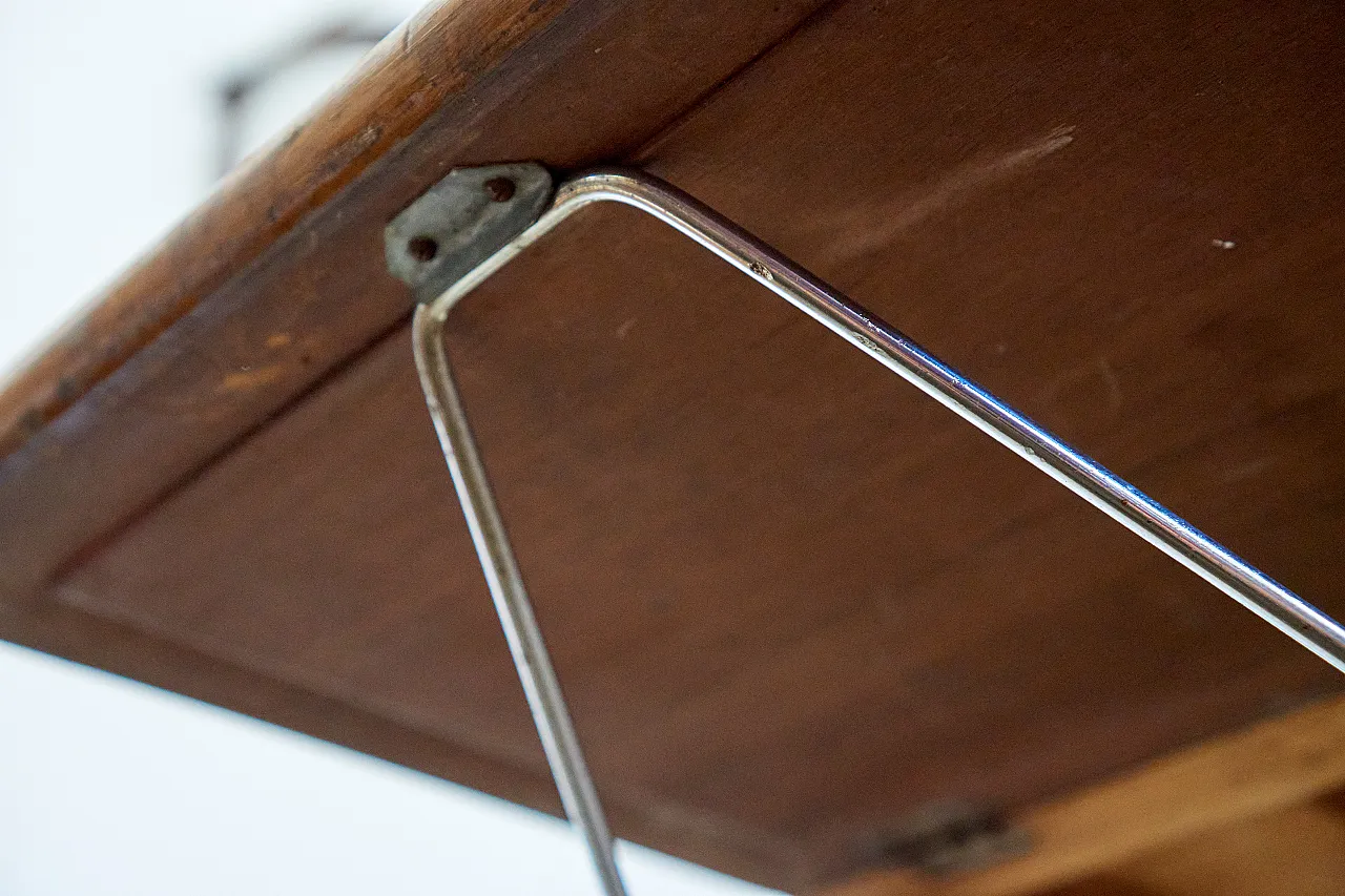 Bauhaus rationalist desk Ottolini Arredamenti Metallici '40s-'50s 6