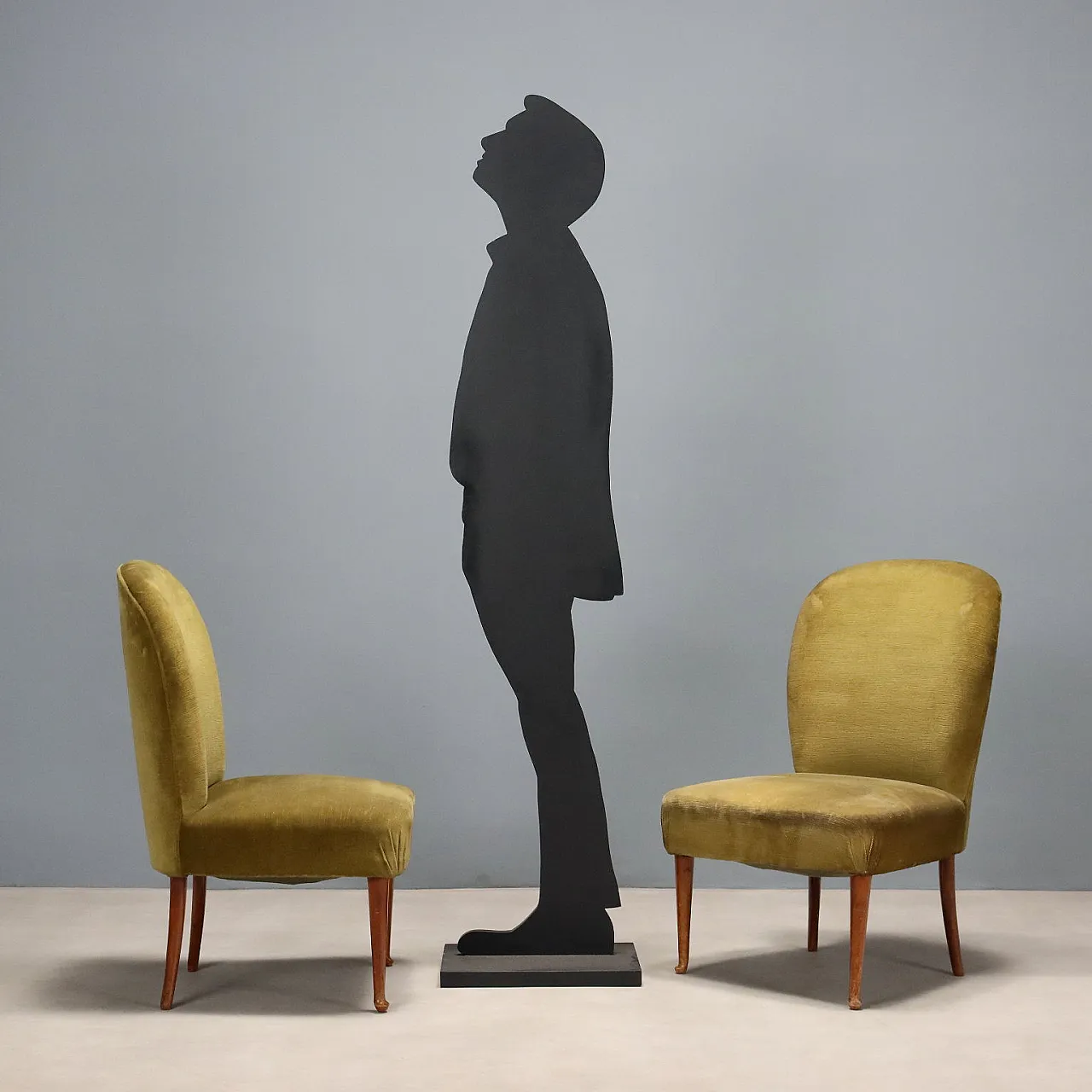 Pair of armchairs, mid-20th century 2