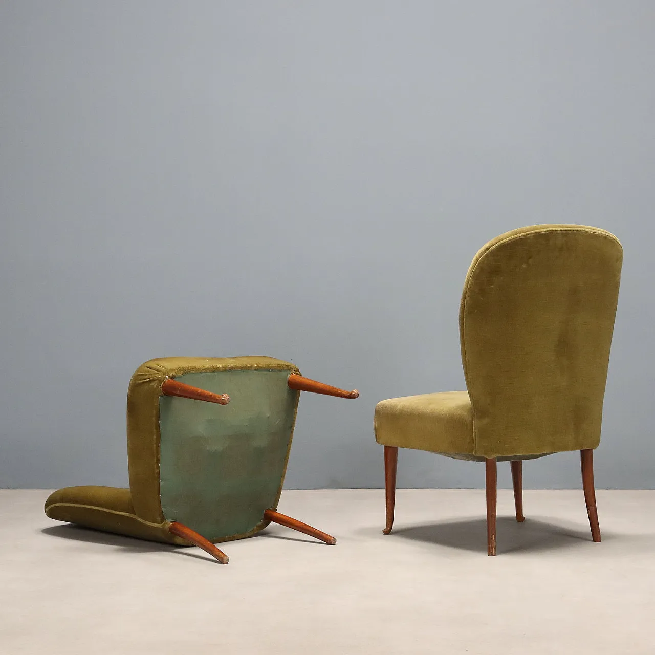 Pair of armchairs, mid-20th century 7
