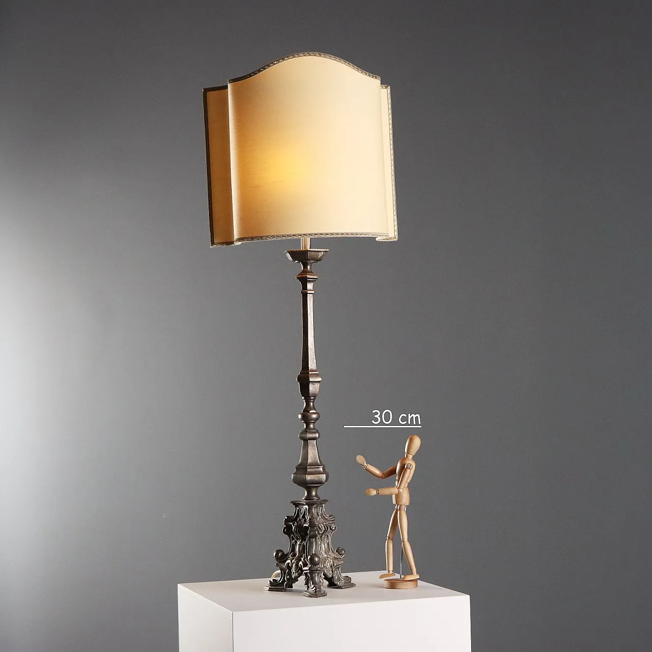 Styled torch holders, 20th century 2