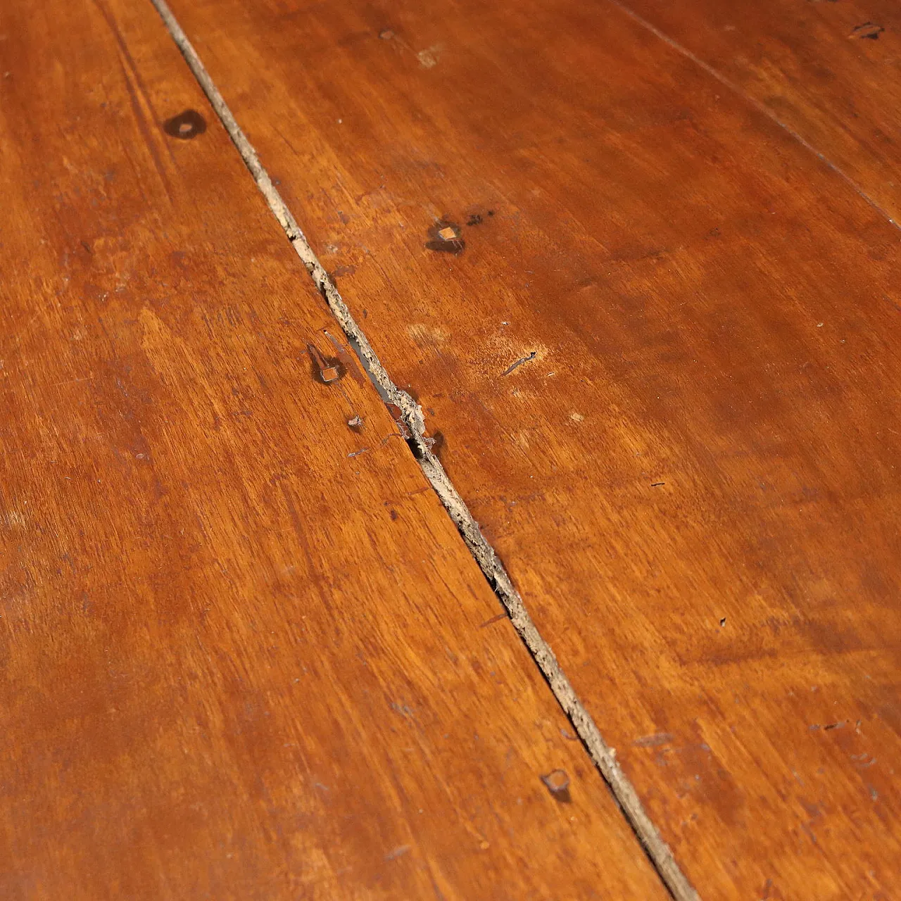 Directory table in walnut, 19th century 8