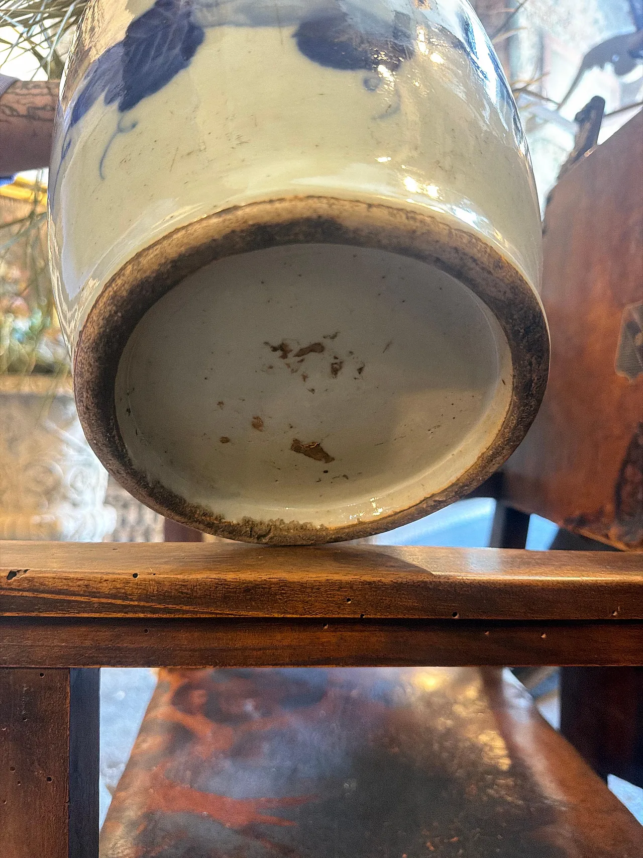 Traditional Qing dynasty style chinese porcelain vase, 1950s 13