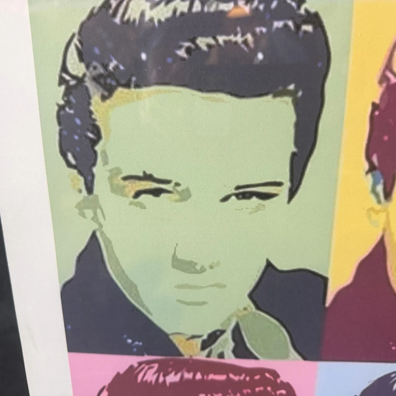Andy Warhol, Pop Art con cornice, Elvis Presley 52/100, anni 2000 5