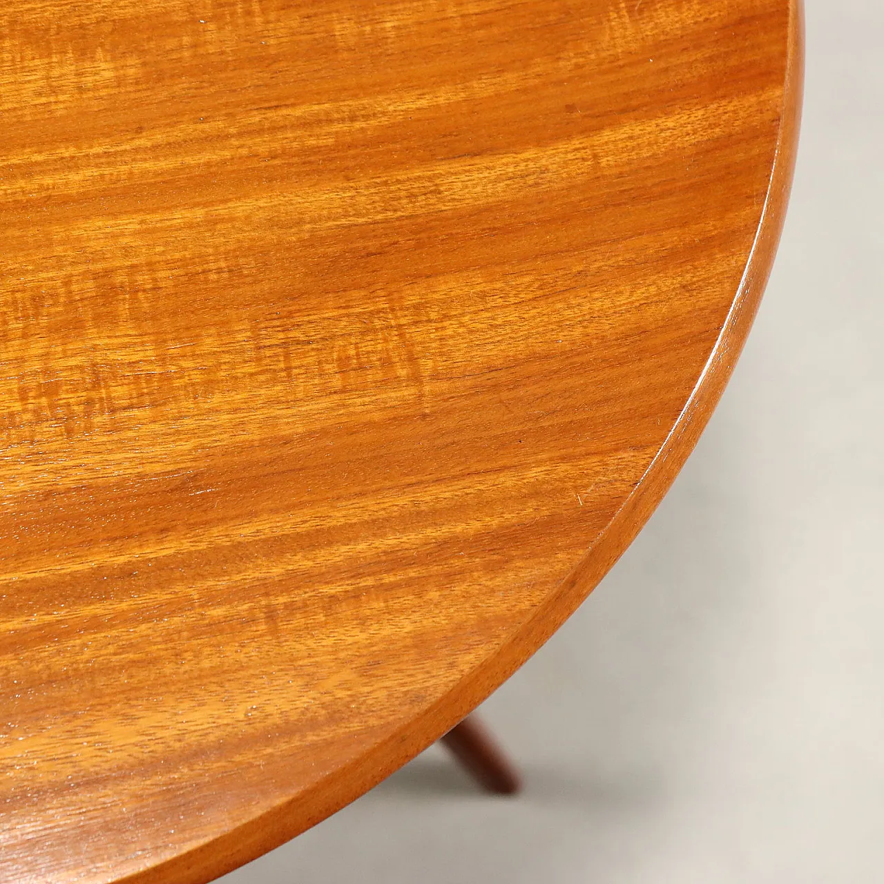 Mahogany and brass coffee table, 1950s 4