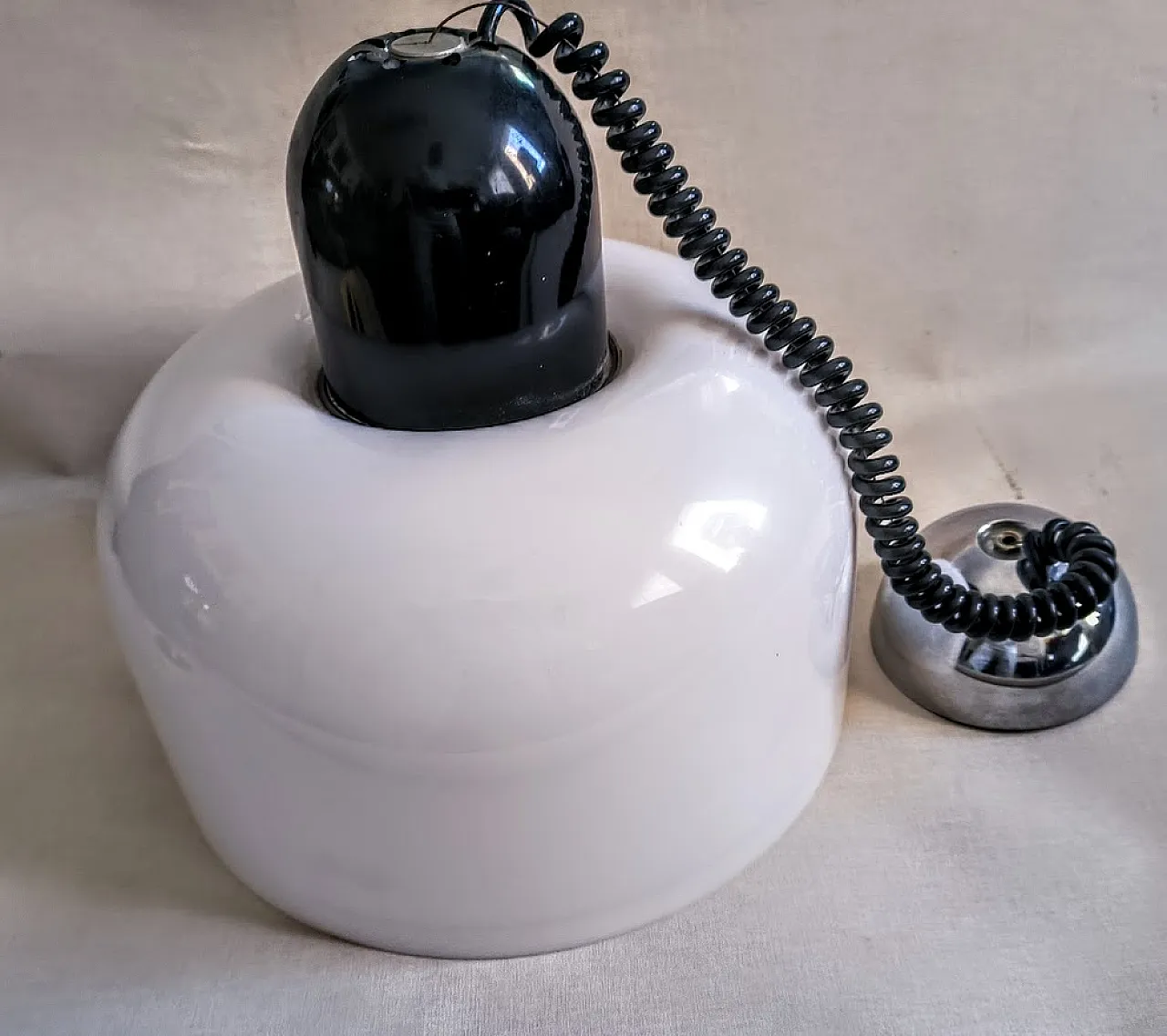 Ceiling lamp by Luigi Massoni for Harvey Guzzini, 70s 3