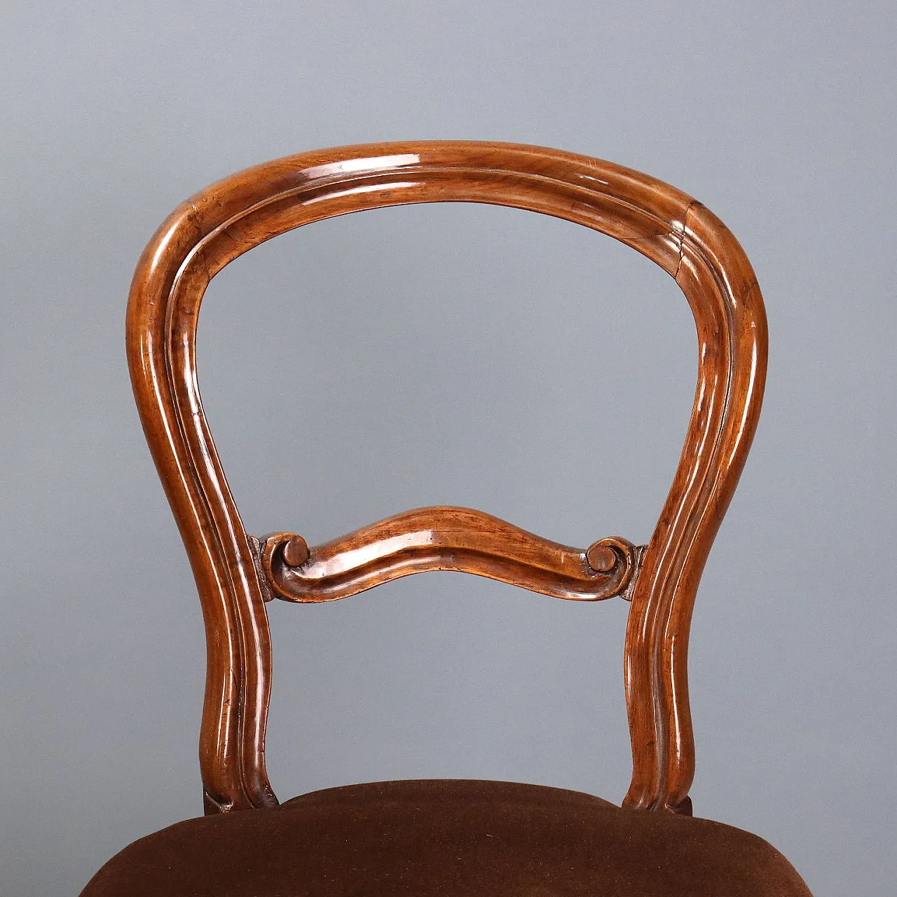 6 Louis Philippe chairs, 19th century 4