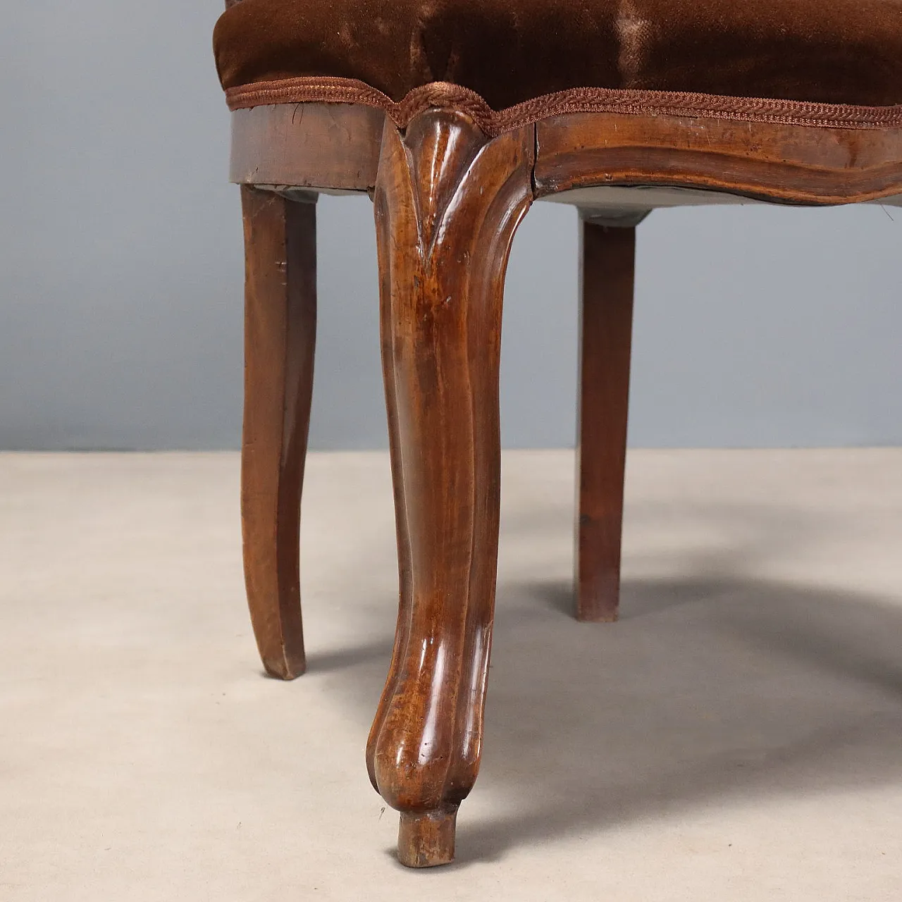 6 Louis Philippe chairs, 19th century 6