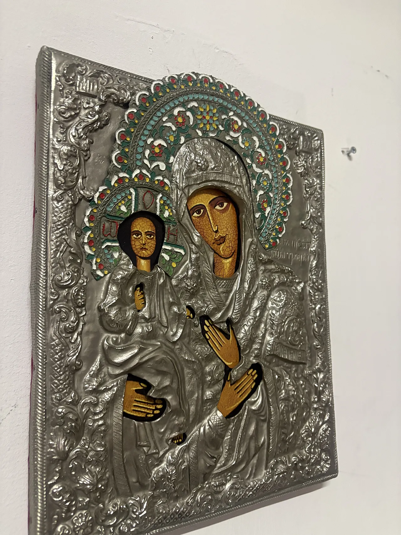 Virgin Mary with child painting 3